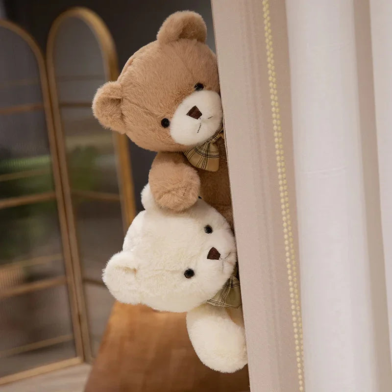 Cute Teddy Bears Stuffed Plush Toys Bear Animal Plushies Dolls Soft Bear Valentine's Day Gifts Kids Birthday Home Decor Party