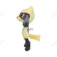New Pokemon Plush Shiny Riolu Yellow Stuffed Doll Toy Cute Peluche Toy Christmas Halloween Gifts