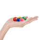 Bouncing Ball Rubber Children Elastic Balls Toys Jump Balls Float Ball Indoor Outdoor Fun Entertainment Games for Kids Gifts TMZ