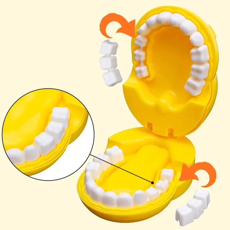 Teeth Brushing AIDS For Children Oral Brushing Early Education Toy Baby Play Every Family Tooth Model Cartoon Giraffe Toothbrush