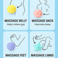 6Pcs Baby Sensory Ball, Baby Teething Toy, Montessori Early Childhood Education, Baby Water Toy Ball, Massage Ball
