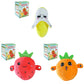 Interactive Banana Musical Plush Toy Soft Sensing Beat Piano Two Player Rhythm Game Novelty Couple Family Party Sensory Gift