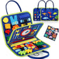 Montessori Toys Busy Board Sensory Activity Developing Board for Motor Skills,Learning Board for Toddlers