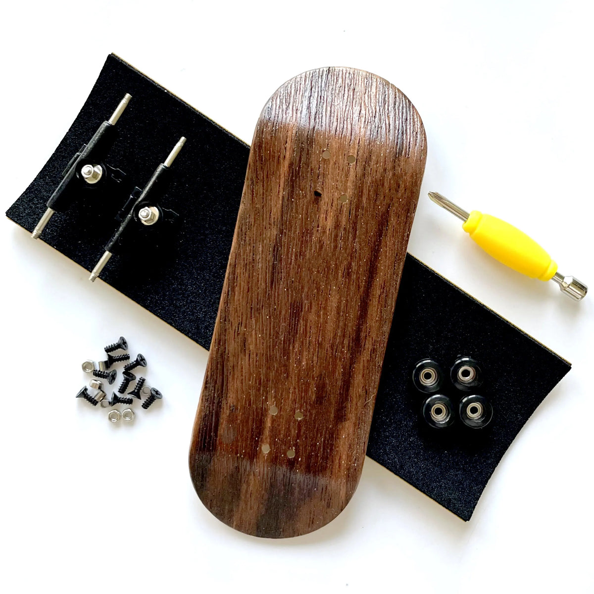 34mm Fingerboard Set with Double Axle Trucks Bearing Wheels