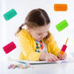 5PCS TPR Pen Grip Practise Pen Aid Writing Gripper Posture Correction Device for Kid Hand Writing Pencil Pen Holder squeeze Toy