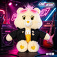 Care Bears 33cm Plush Toy Cartoon Dolls Cute Stuffed Bear Toys Denim Jacket Soft Animal Doll Gift Home Decor Ornament Collectib