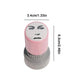 Color Random Quick-drying Inkable Fun Emotion Seal Toy Anime Characters Pressable Novelty Gag Face Seal Funny Kid's Toy