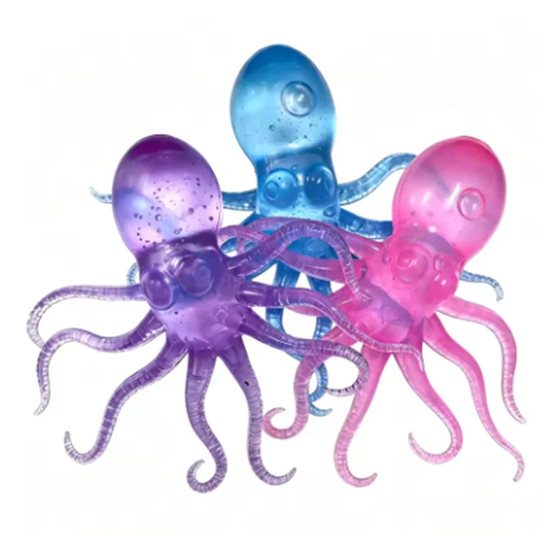 Jellyfish Maltose Squishy Toy Soft Squeeze Cute Jelly Fish Anti Stress Relief Relax Fidget Ball Fun Toy for Friends Gifts