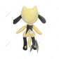New Pokemon Plush Shiny Riolu Yellow Stuffed Doll Toy Cute Peluche Toy Christmas Halloween Gifts
