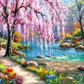 5D Diamond Painting Landscape House Full Drill DIY Embroidery Kit
