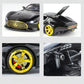 1:32 GT Super Concept Car Diecast Metal Alloy Model Car Hobbies High Simulation Collections Ornaments Boyfriend
