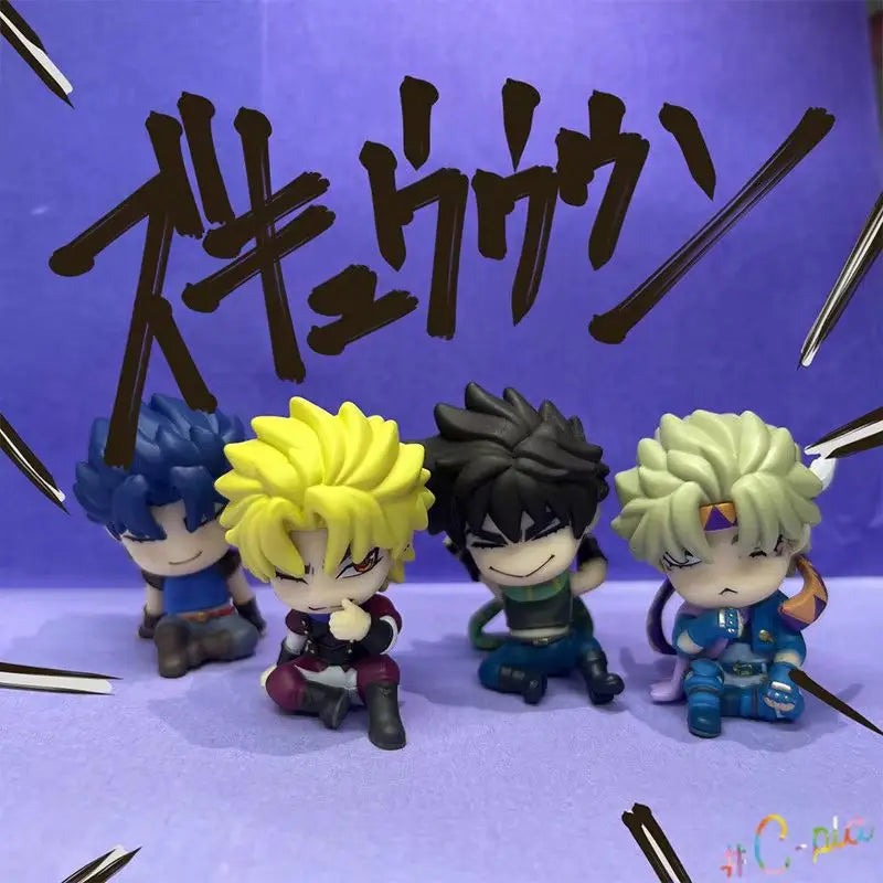 New In Stock Anime Fantastic Adventure Shoulder To Shoulder Blind Box Handmade Action Figure Desktop Decoration Surprise Gifts