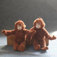 Soft 20cm Gorilla Pendant Orangutans Monkey Plush Doll Pendant Stuffed Animal Key Ring Girl