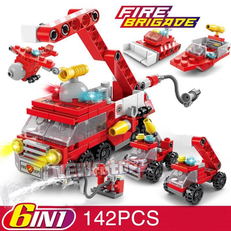 NEW Engineering Cement Mixer Engine Mini Loader Truck Special Police Car Classic Model Building Blocks Sets Bricks Toy City