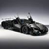 1:14 Black Sports Car Building Blocks Set 1000PCS+, Suitable for 14+, Educational Assembled Model, Home Decoration & Gift
