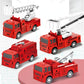 4Pcs Kids Toy Car Inertia Sanitation Truck Models Pull Back Engineering Vehicle Boys Toys for Children Ideal Gifts for Boys Kids