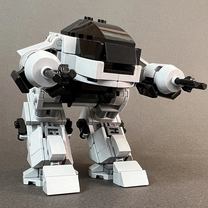 LEQUMOC Movie Mech Police Robot 305PCS Bricks ED-209 Robots Model Building Blocks Toys for Birthday Gifts
