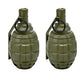 APlastic Hand Grenades Toy Dummy Grenade Model with Waterball for Tactcial Airsoft Paintball Role Play Prop CS Battle Game