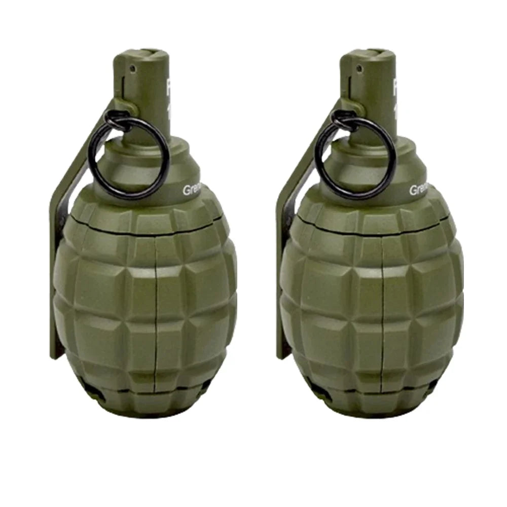 APlastic Hand Grenades Toy Dummy Grenade Model with Waterball for Tactcial Airsoft Paintball Role Play Prop CS Battle Game