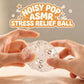 ASMR Crunch Squishy Ball Clear Ice Bead Squeeze Fidget Toy Super Soft Mochi Sensory Stress Relief Squeezing Ball Anti‑Stress Toy