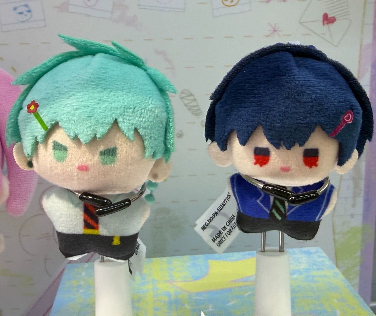 Manyufan Alien Stage Anat Art College Series Mini Plush Doll Blind Box Bag Charm Backpack Pendant For Anime Collectors