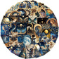50pcs Retro Astronomy Universe Planets Stickers for Suitcase Phone Notebook Galaxy Moon Astrology Aesthetic Decals Sticker