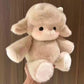 Adorable Highland Cattle Plush Toy 45cm - Huggable Running Cow Stuffed Animal Made with Premium Soft Fabric, Soothing Companion