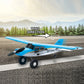 4CH Brushless RC Glider M7 Moore Off-road Aircraft Plane EPP Foam Remote Control Airplane with LED Light Model Toys