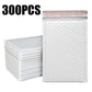 500PCS Poly Bubble Mailers Padded Envelopes Self Seal Bubble Lined Waterproof Cushion Shipping Enveloper Mailers White