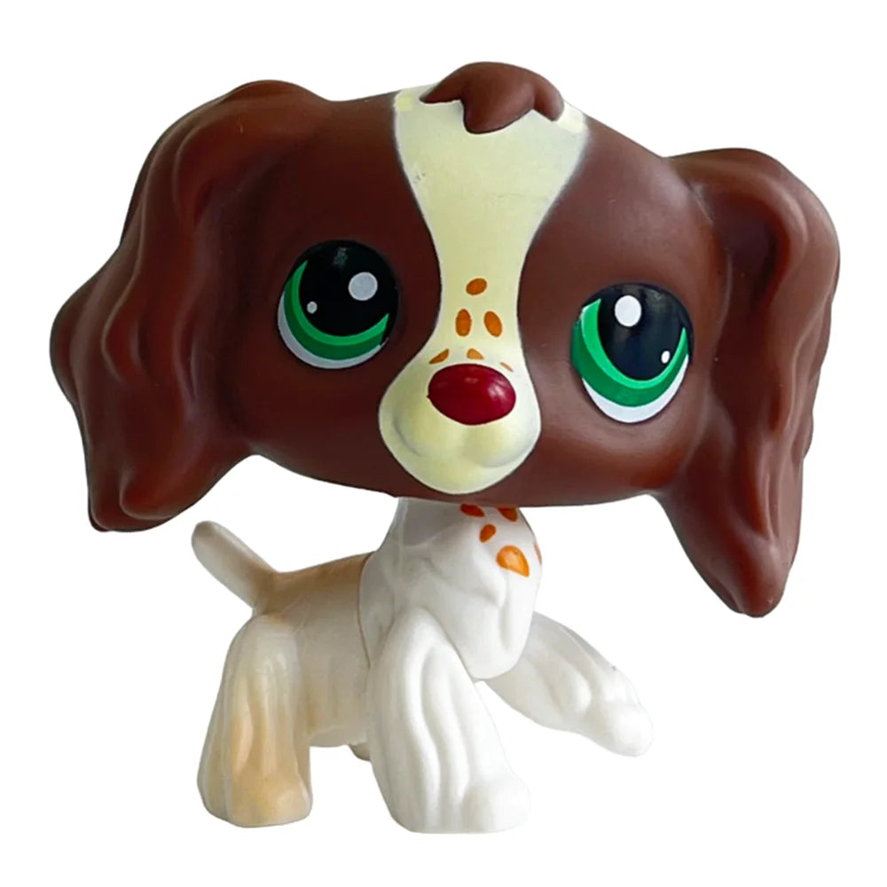 Rare pet toy Stands Short Hair Kitten Dog Dachshund Collie Spaniel Great Dane Original Bobble head toy lps
