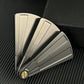 Mechanical Magnetic Push Card Slider - Fan Pa Pa Coin Pushing Plate Anti Stress Sensory Fidget Toy Cool Things for Adults