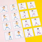 Sport Wooden Man Material DIY Puzzle Toys Boards Educational Game Early Learning Toy for Children Preschool Fine Motor Training