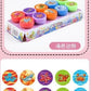 10pcs Assorted Stamps for Self-ink Stamps Toy Stamps Smiley Face Seal Scrapbooking DIY Painting Photo Album Decoration