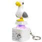 Mine Seagull Keycap Keychain Luminous Sounding Stress Relief Creative Fidget Toy Portable Electronic Pendant For Friend Relax