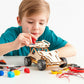 DIY Wooden Remote Control Car Wooden Four Wheel Drive Racing Assembling Science Experiment Kits KIDS STEM Educational Toy