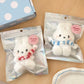 1/4 Pcs Cute Cartoon Scarf Miffy Rabbit Doll Pendant Plush Toy Miffy Toy Merchandise
