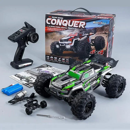 2025 New 1:16 Scale Large RC Cars 50km/h High Speed RC Cars Toys for Boys Remote Control Car 2.4G 4WD Off Road Monster Truck
