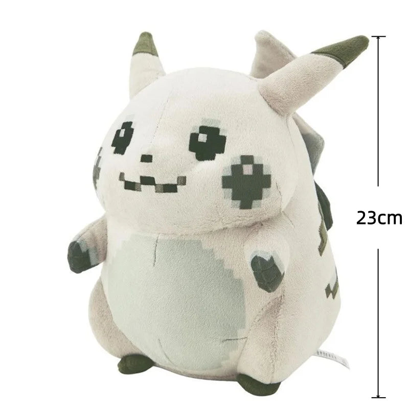 Pokemon Initial Pikach Plush Pixel Pikachu Stuffed Doll Anime Hobbies Toys Adorably Home Decor Toys Anime Doll Birthday Gifts