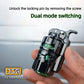 DJGEDC Destroyer Magnetic Levitation Tuning Fork Grenade Composite Fingertip Push Card Gyro Adult Decompression Toy