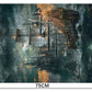 75*50cm Adult 1000pcs Paper Jigsaw Puzzle Pirate Ship Paintings Stress Reducing Difficulty Kids Educational Toys Christmas Gift