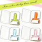 Mini Reusable Adhesive Clothing Furniture Hair Removal For Cats/dogs Cleaning Adhesive Roller Pet Hair Remover
