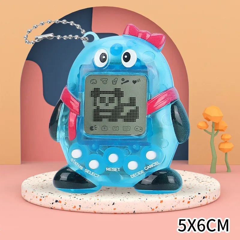 Kids Electronic Pets Game Tamagotchi Handheld Game Console Toy in Russian Original German Spanish Polish Virtual Digital Pet Toy