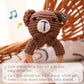 Baby Toys Crochet Animal Rattle Cartoon Music Rattle Toys for Baby Kawaii Teether Rattle Baby Toy 0 12 Months Montessori Toys