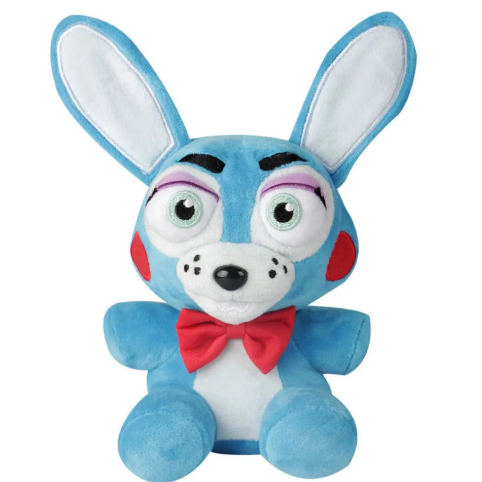 HOT 18cm FNAF Plush Toys Kawaii Freddys Animal Foxy Bonnie Bear Ribbit Stuffed Plush Toys In Stock Plush Birthday Gift For Kids