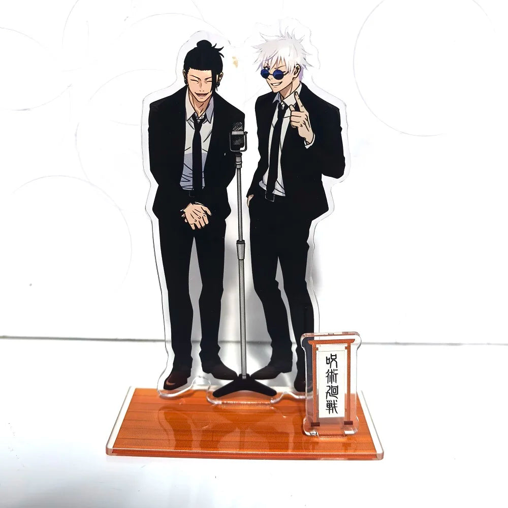 Anime Jujutsu Kaisen Acrylic Stand Ryomen Sukuna Geto Suguru Satoru Gojo Fushiguro Megumi Signboard Desktop Decorations