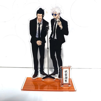 Anime Jujutsu Kaisen Acrylic Stand Ryomen Sukuna Geto Suguru Satoru Gojo Fushiguro Megumi Signboard Desktop Decorations