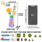HUIQIBAO MOC Eternal Flower Bouquet with pot Micro Building Block Sunflower Rose Mini Model Brick Toy home Desk Decoration