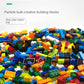 300/500/1000 DIY Creative Building Blocks Bulk Set Urban Classic Blocks Assembled Birthday Gift Children's Educational Toys