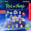 HUGKIS Rick And Morty Multiverse Series Plush Blind Box Fun unboxing game Magnetic Fridge Magnet Doll Keychain Pendant For Adult