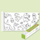 Children's Drawing Roll DIY Coloring Paper Roll Color Filling Paper Graffiti Scroll Paper-cut for Kids Painting Educational Toys